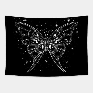 Starry Butterfly Tapestry