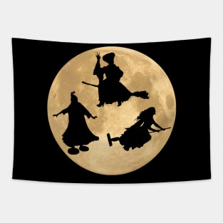 Hocus Pocus Moon Tapestry