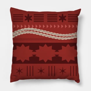 Island Voyager Pattern Pillow