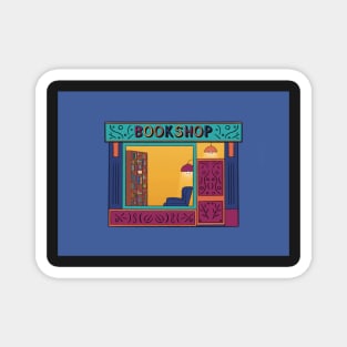 Bookshop illustration Magnet