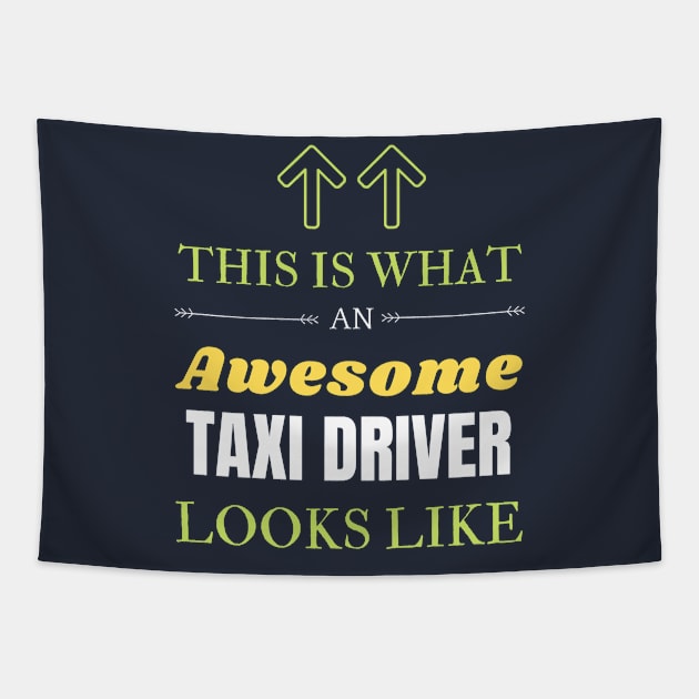 Taxi driver Tapestry by Mdath