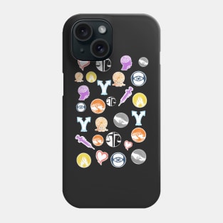 can't be controlled doodle Phone Case