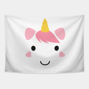 Unicorn face Tapestry