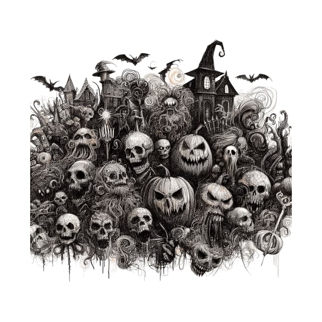 Halloween Ink Chronicles by AmazinfArt