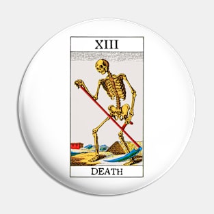 Death Tarot Pin