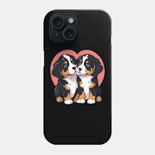 bernese mountain dog Phone Case