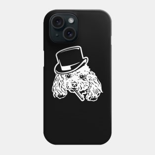 Poodle Wise Guy Phone Case