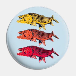 Tiger Fish Pin