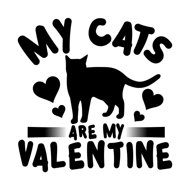 My Cat Are My Valentine by EDSERVICES