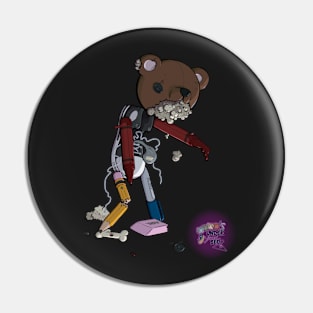 Zombear - What's Under Your Bed? Pin