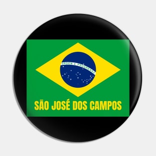 Sāo José dos Campos City in Brazil Flag Pin