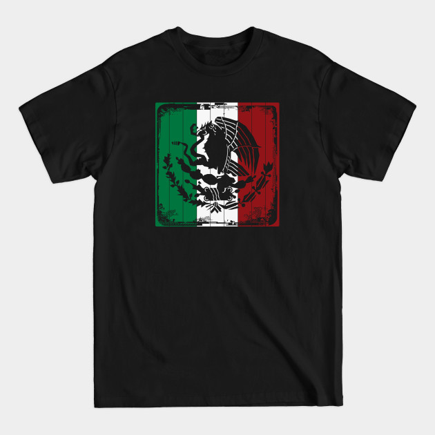 Discover Escudo Mexicano retro - Mexico Flag - T-Shirt