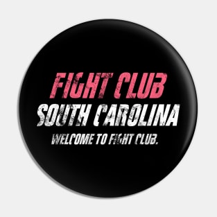 Fight Club South Carolina Pin