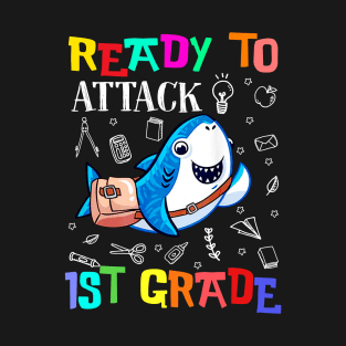 Ready To Attack 1st Grade Youth T-Shirt