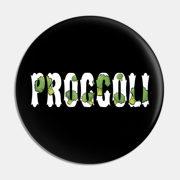 Proggolli - broccoli vegetarian, veggie birthday gift shirt Pin by KAOZ