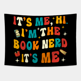 Book Lover Gifts Funny Librarian Bookworm Book Nerd Tapestry