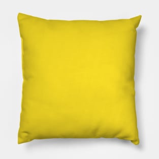 Butter Yellow Plain Solid Color Pillow