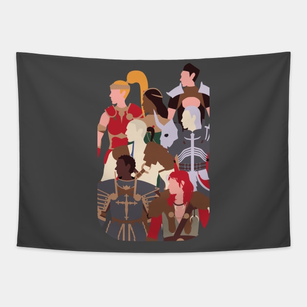 Heroes Resurrected Tapestry by LI1L