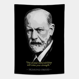 Sigmund Freud Quote Tapestry