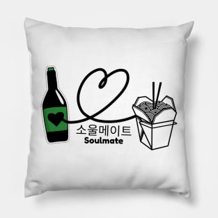 Soulmates: Ramen And Soju Pillow