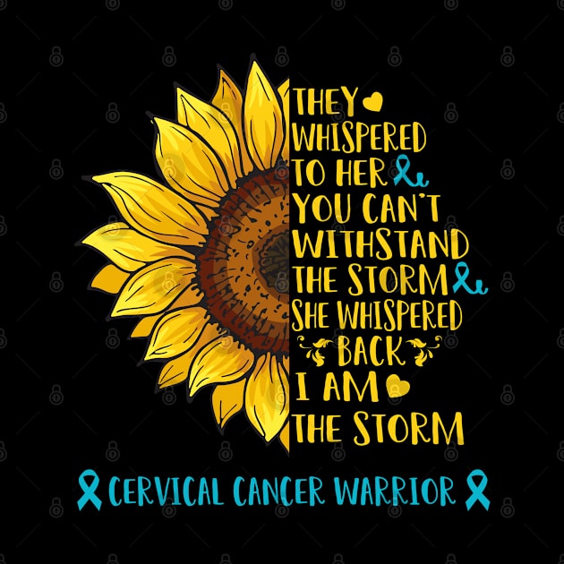 Cervical Cancer Awaneress Support Cervical Cancer Gifts by ThePassion99