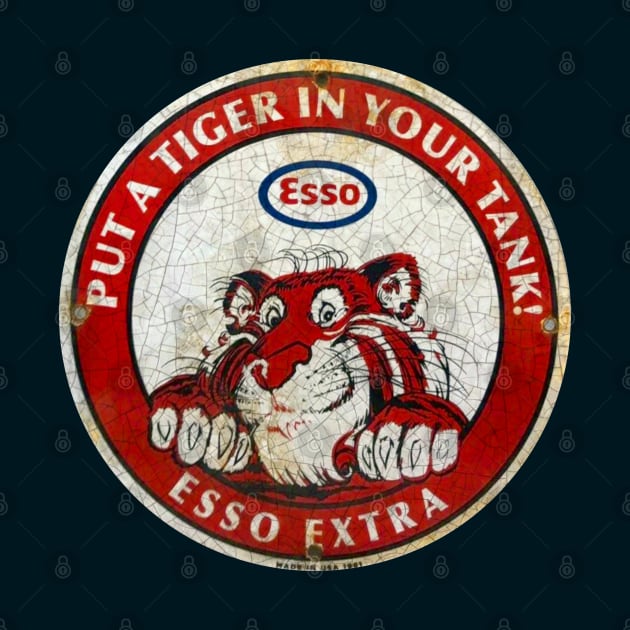 ESSO Tiger by Midcenturydave