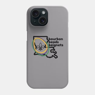 Bourbon Beads Beignets Phone Case