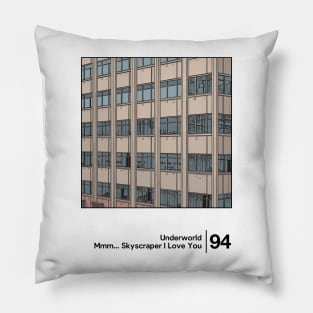 Underworld - Minimalist Graphic Fan Artwork Design Pillow