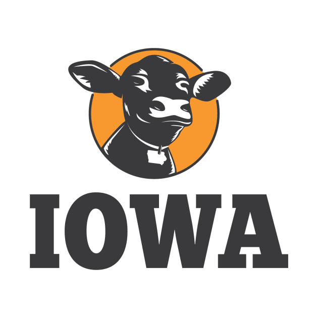 Iowa Cow by HolidayShirts