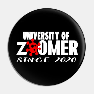 ZOOMER UNIVERSITY T-SHIRT Pin