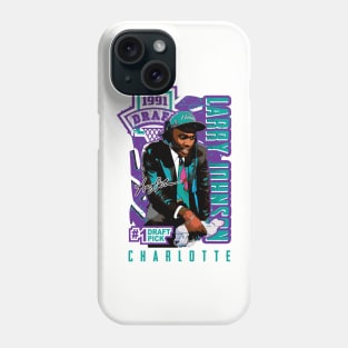 Larry Johnson Draft Pick vintage style T-shirt Phone Case