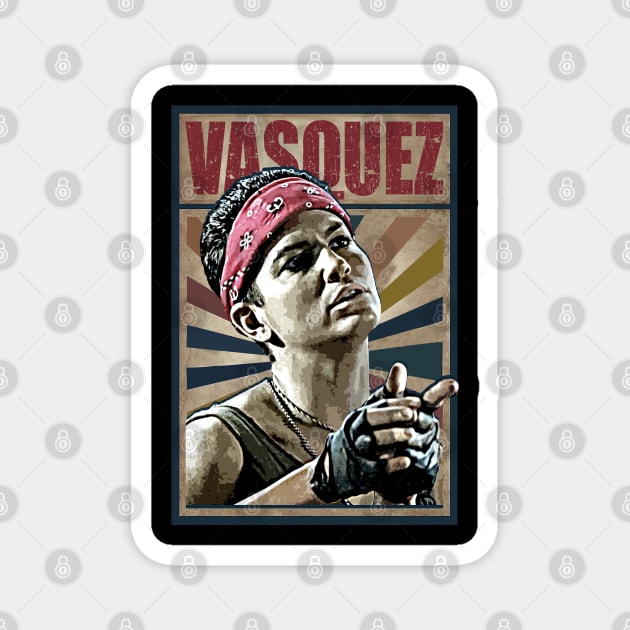 Vasquez from Aliens / Anytime. Anywhere. Magnet by iceeagleclassic