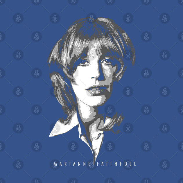 Marianne Faithfull - Retro - Marianne Faithfull - T-Shirt sold by Erik