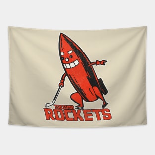 Defunct Tacoma Rockets Hockey Team Tapestry