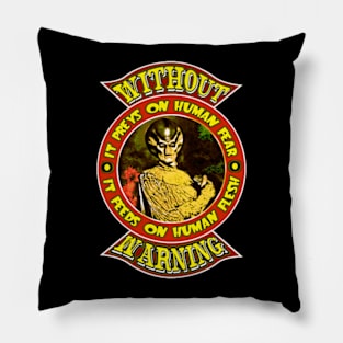 Without Warning Colour Pillow