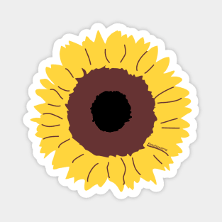 Sunflower Magnet