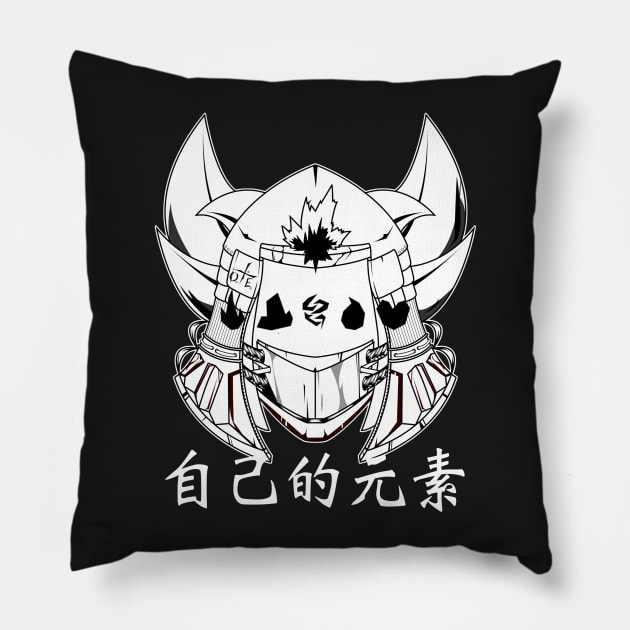 OTE shogun fill Pillow by OwnTheElementsClothing