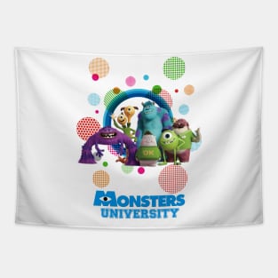 Family Monsters University Tapestry