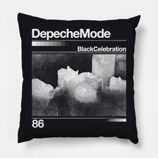 Black Celebration - Artwork 90's Design Pillow