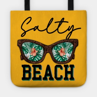 Salty Beach Funny Summer Tote