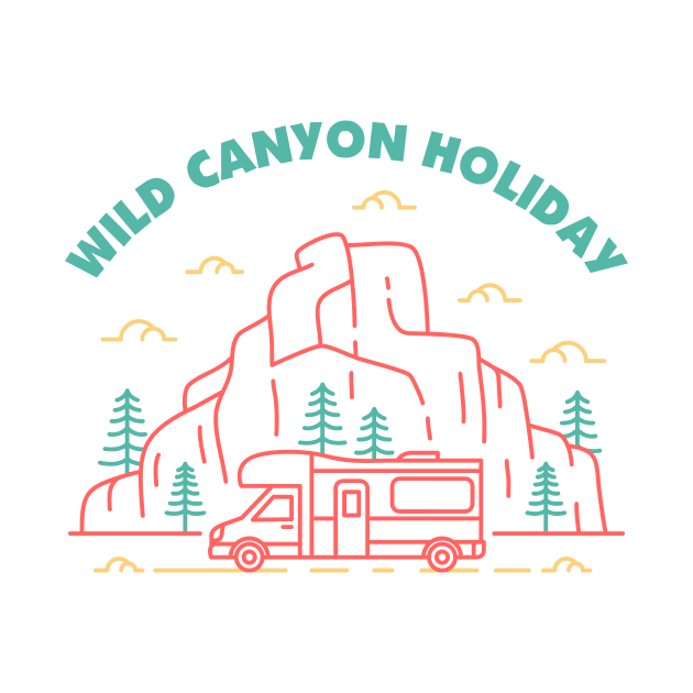 Wild Canyon Holiday by VEKTORKITA
