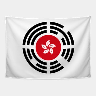 Korean Hong Konger Multinational Patriot Flag Series Tapestry