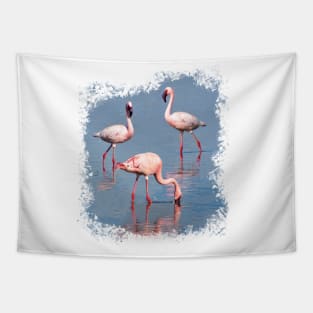 Flamingos in Kenya / Africa Tapestry