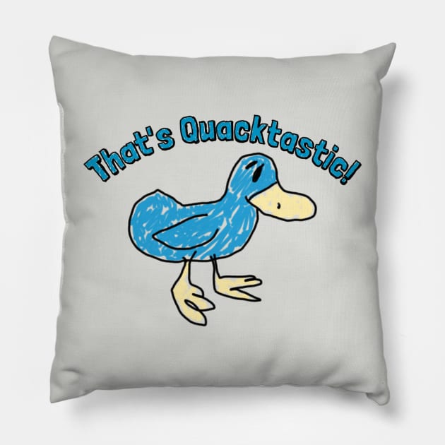 That's Quacktastic Pillow by ILLannoyed 