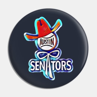 Austin Senators Baseball Pin