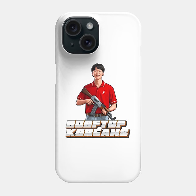 Rooftop Koreans Phone Case by Rawlifegraphic