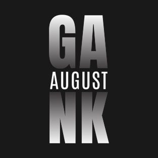 August Gank in black T-Shirt