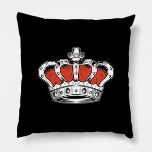 Crown - Orange Pillow