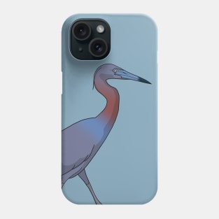 Little Blue Heron Phone Case