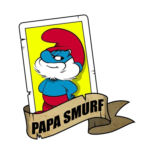 papa smurf by dubcarnage